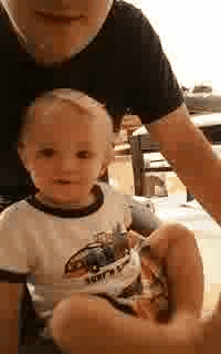 pointing at palm = again